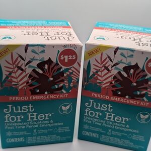 New! Just for Her Period Emergency Kit - 2